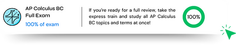 AP Calculus BC Full Exam study button -- covers 1 of the exam. Access Thea's complete review study kit