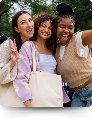 friends in spring - how to stay happy even while studying for midterms