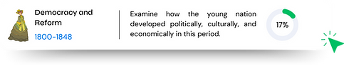 Study button for AP US History Unit 3: Revolution and Nation-Building -- 10-17% of the exam. Links to free Thea study kit.